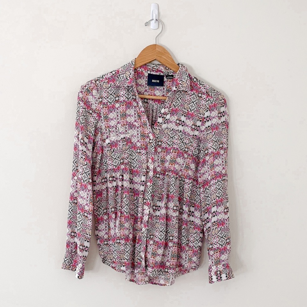 Anthropologie Button Front Shirt